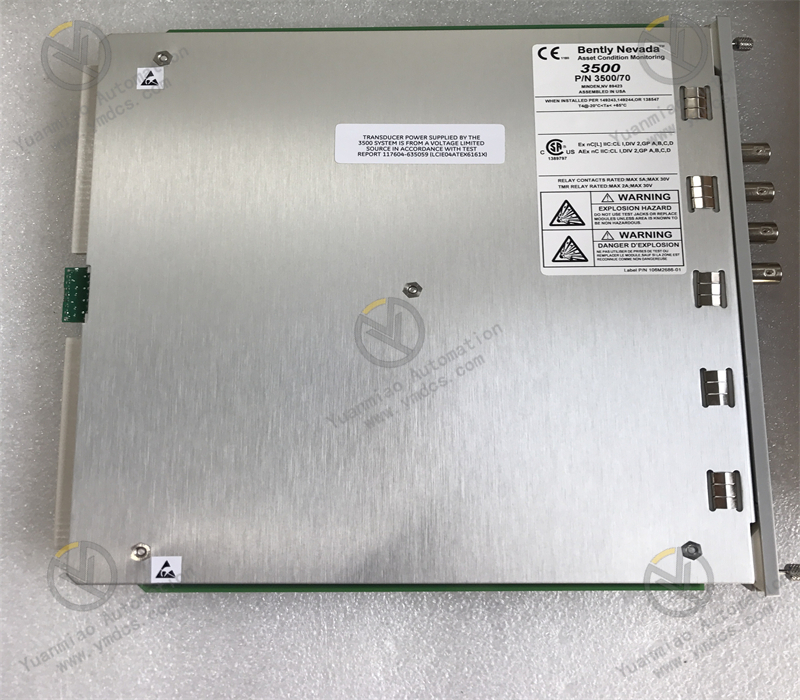 Bently Nevada 3500/70M 140734-09 Pulse v
