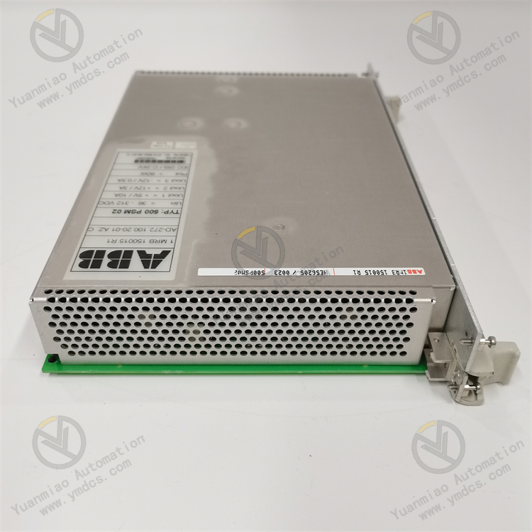 ABB 500PSM02 1MRB150015R1 AD-272.100.20-01 AZ:C Power Supply Module ABB 500PSM02 1MRB150015R1 AD-272.100.20-01 AZ:C Power Supply Module