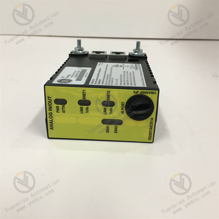 GE IS220YAICS1AL I/O Analysis Module