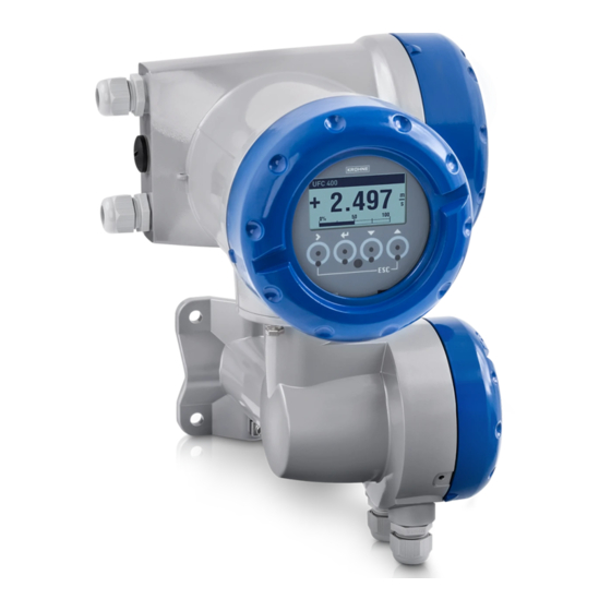 Krohne UFC400 CG35011100 Ultrasonic Flow