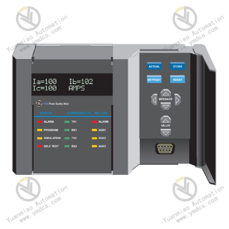 GE PQM-T20-C-A Power Quality Monitoring 